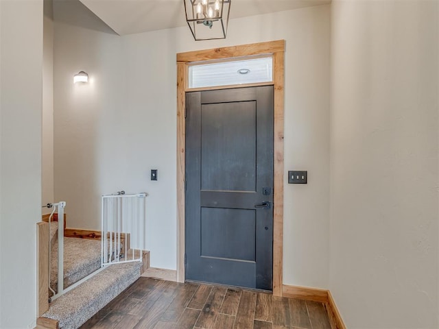 29490 County Road 180th Rd, Stillwater, OK 74075 - entryway featuring wood finished floors and baseboards