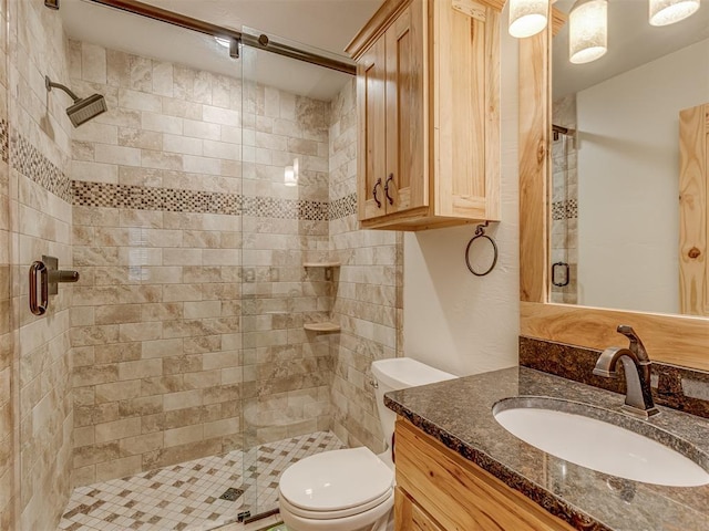 29490 County Road 180th Rd, Stillwater, OK 74075 - full bathroom with a stall shower and vanity