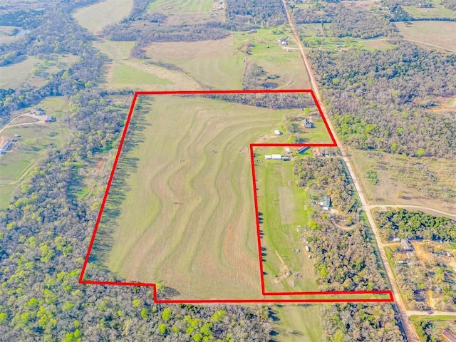 29490 County Road 180th Rd, Stillwater, OK 74075 - aerial view of property's location with property parcel outlined
