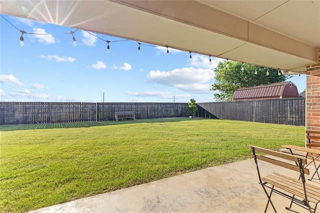 3008 Fairway Dr, Weatherford, OK 73096 - fenced backyard with a patio