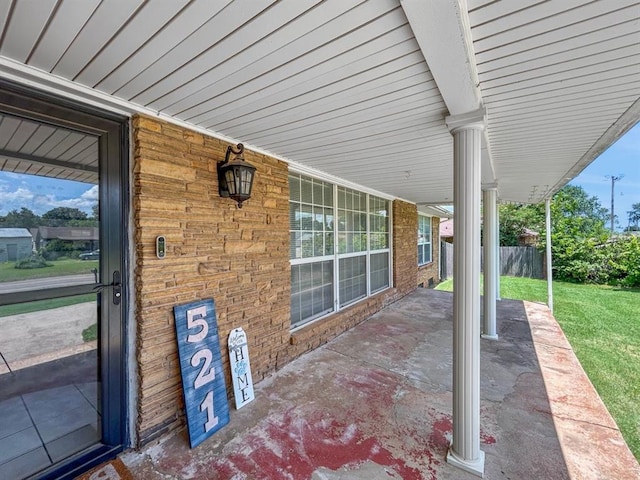 521 E Broadway St, Lexington, OK 73051 - view of patio / terrace