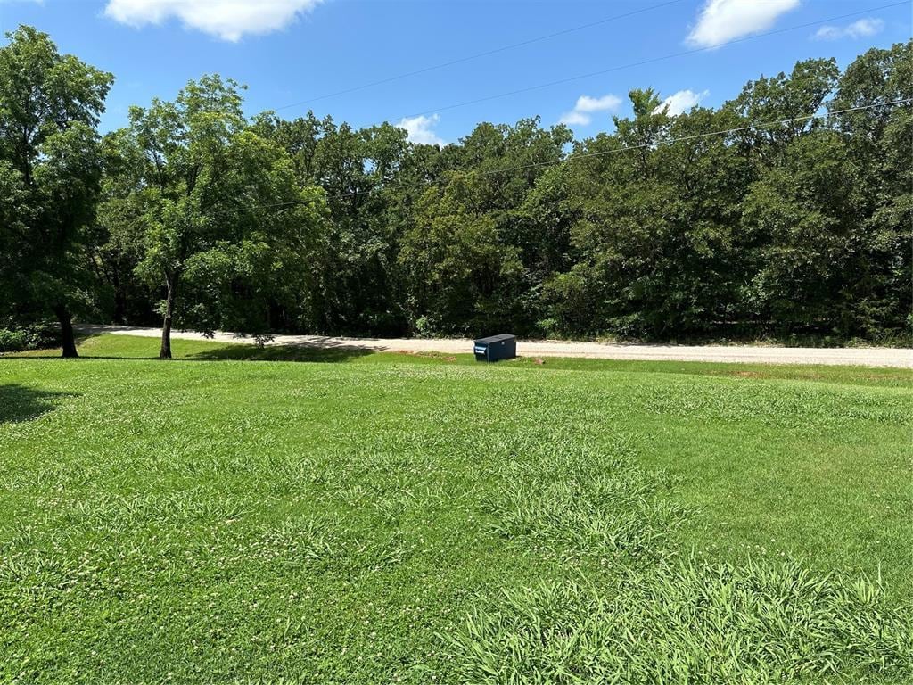 28197 Buck Townes Rd, Macomb, OK 74852 - view of green lawn