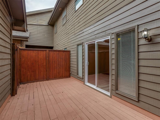 11300 N Pennsylvania Ave Unit 120, Oklahoma City, OK 73120 - view of wooden deck