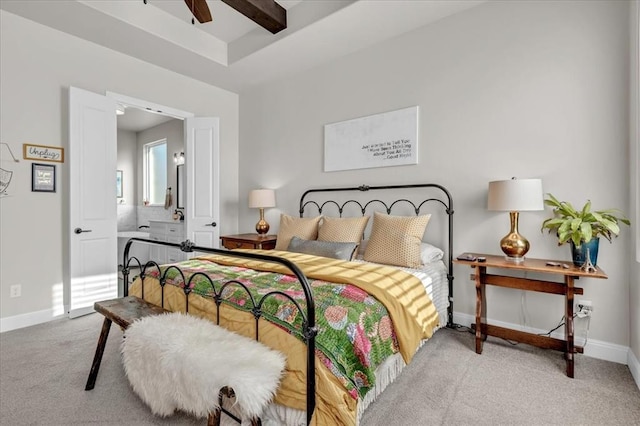 2033 Marsala Dr, Edmond, OK 73034 - carpeted bedroom featuring baseboards and a ceiling fan