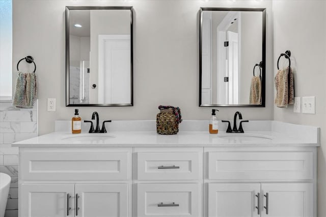 2033 Marsala Dr, Edmond, OK 73034 - full bath featuring double vanity