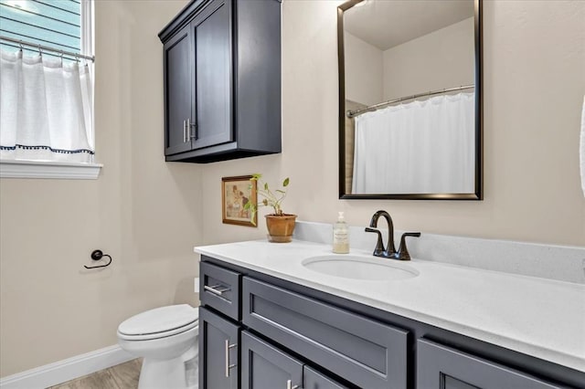 2033 Marsala Dr, Edmond, OK 73034 - bathroom featuring vanity and toilet