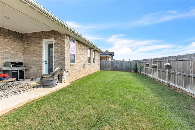 2033 Marsala Dr, Edmond, OK 73034 - fenced backyard featuring a patio