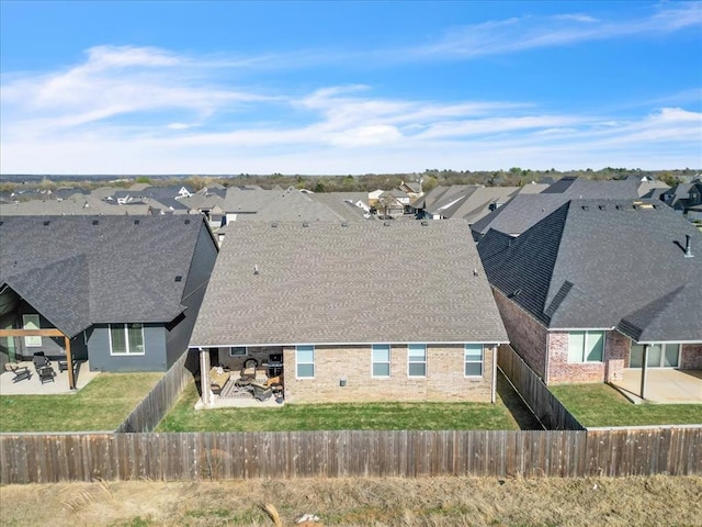 2033 Marsala Dr, Edmond, OK 73034 - aerial perspective of suburban area