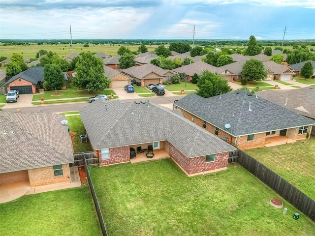 5112 NW 163rd St, Edmond, OK 73013 - aerial perspective of suburban area