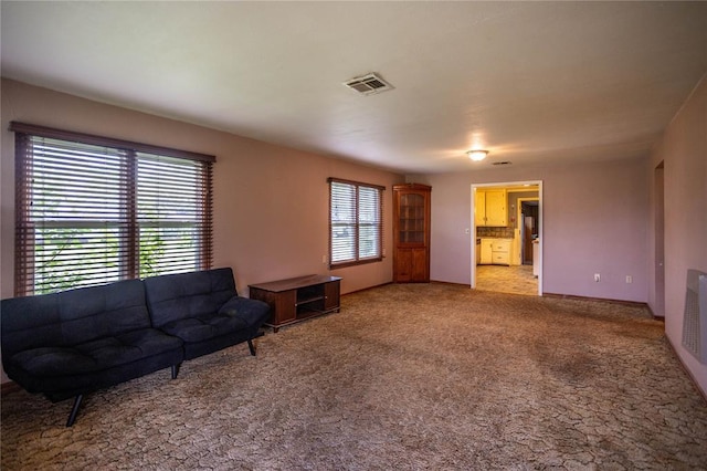 423 N Missouri St, Weatherford, OK 73669 - living area with light carpet