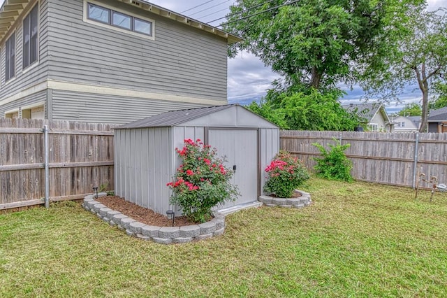 1621 NW 18th St, Oklahoma City, OK 73106 - view of shed with a fenced backyard