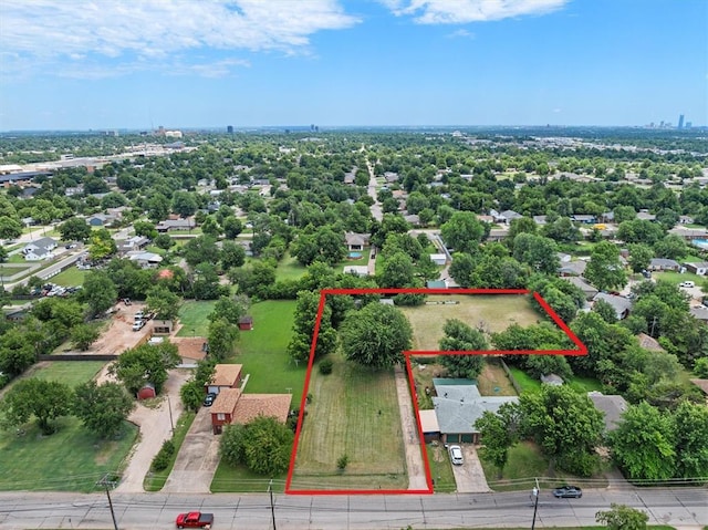 4504 N Grove Ave, Warr Acres, OK 73122 - view of property location featuring property parcel outlined