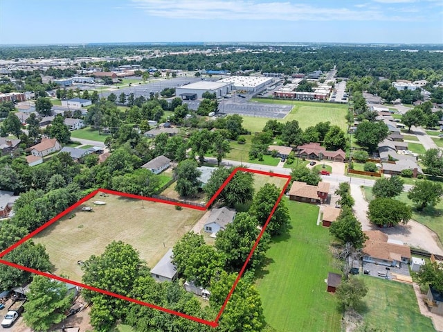 4504 N Grove Ave, Warr Acres, OK 73122 - view of property location with property boundaries highlighted