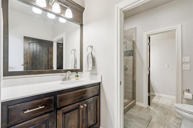 12505 Shady Gln, Choctaw, OK 73020 - full bath featuring vanity and a stall shower