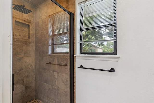 2416 Chimney Hill Ct, Edmond, OK 73034 - bathroom featuring a stall shower