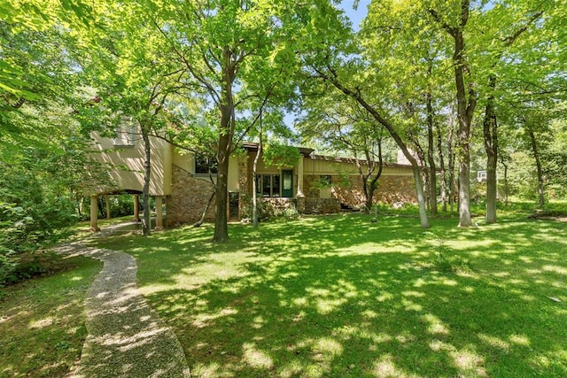 4225 Red Bud Pl, Edmond, OK 73013 - view of green lawn