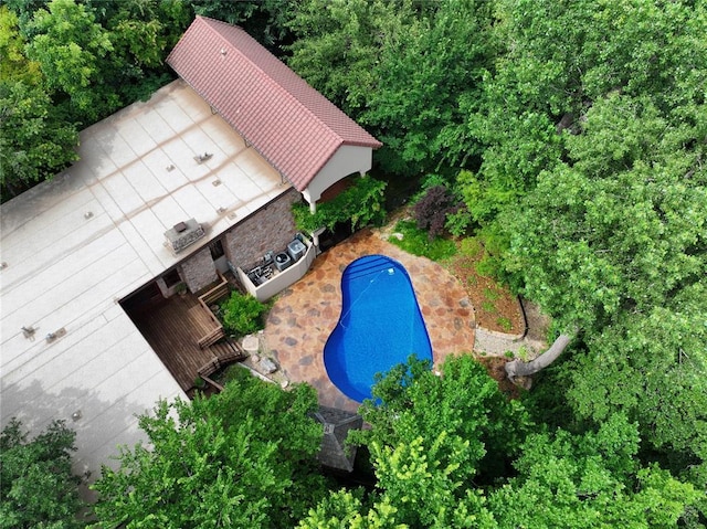 4225 Red Bud Pl, Edmond, OK 73013 - view of swimming pool