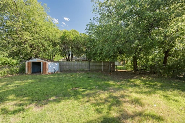 2020 Hasley Dr, The Village, OK 73120 - fenced backyard with a storage shed