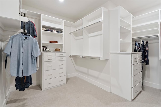 200 Pont Neuf Ct, Edmond, OK 73034 - walk in closet with light colored carpet