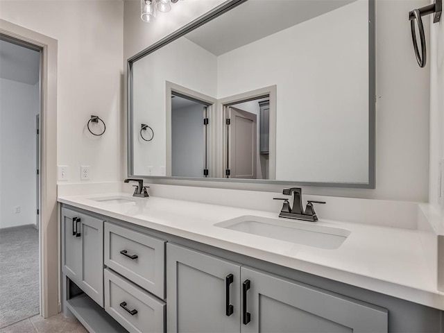 6609 NW 147th St, Oklahoma City, OK 73142 - bathroom with double vanity