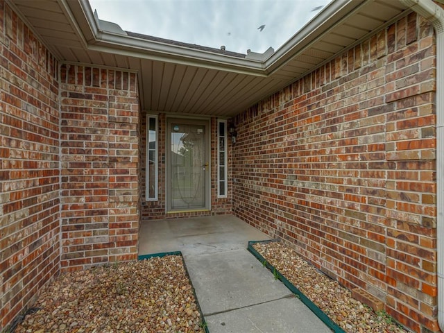 4513 SE 79th Ter, Oklahoma City, OK 73135 - entrance to property featuring brick siding