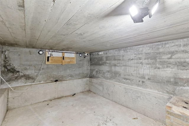 104951 S 3440th Rd, Meeker, OK 74855 - view of unfinished basement