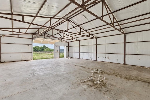 104951 S 3440th Rd, Meeker, OK 74855 - view of garage