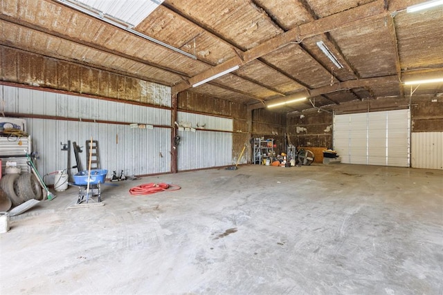 104951 S 3440th Rd, Meeker, OK 74855 - view of garage