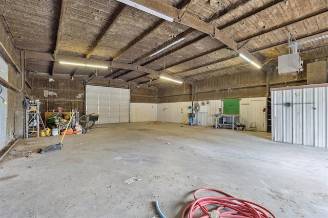 104951 S 3440th Rd, Meeker, OK 74855 - view of garage