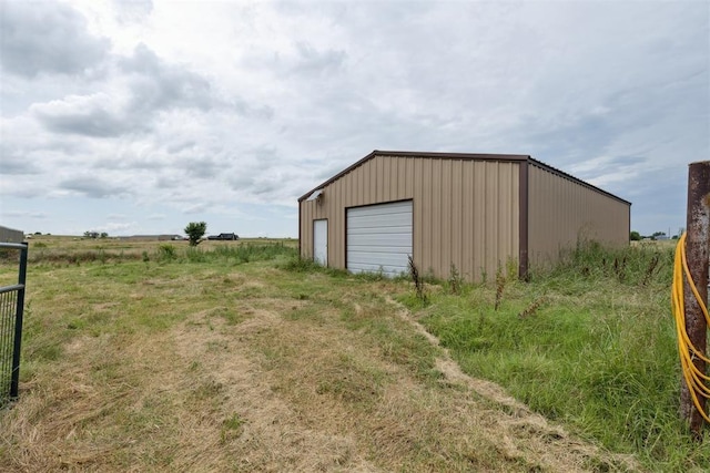 104951 S 3440th Rd, Meeker, OK 74855 - view of outbuilding with driveway