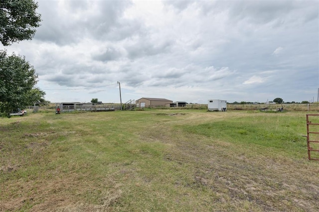 104951 S 3440th Rd, Meeker, OK 74855 - view of yard featuring a rural view