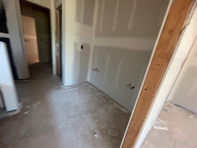 4912 Misty Wood Ln, Mustang, OK 73064 - bathroom with unfinished concrete floors