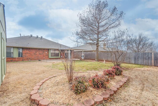 1709 Rocky Mountain Way, Edmond, OK 73003 - view of fenced backyard