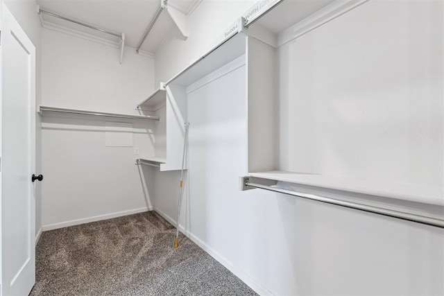 808 Scully Rd, Yukon, OK 73099 - walk in closet featuring carpet