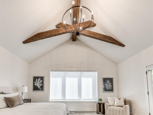 7308 Sunset Sail Ave, Edmond, OK 73034 - bedroom featuring a chandelier