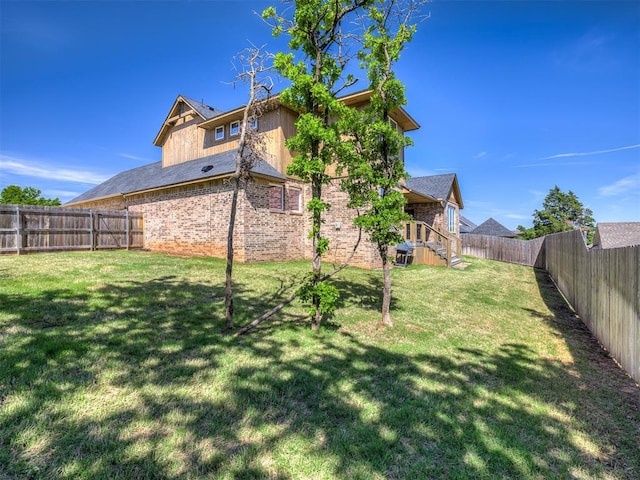 7308 Sunset Sail Ave, Edmond, OK 73034 - view of fenced backyard