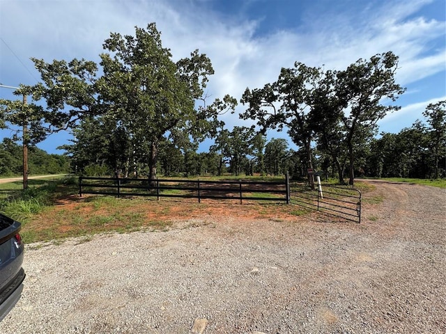 330633 E 875th Rd, Wellston, OK 74881 - view of yard featuring a view of countryside