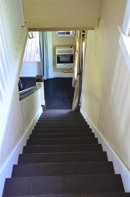 120 S Chickasaw Ave, Bartlesville, OK 74003 - stairs featuring heating unit