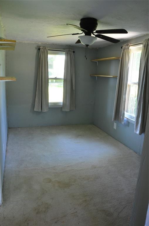 120 S Chickasaw Ave, Bartlesville, OK 74003 - carpeted spare room with plenty of natural light and ceiling fan