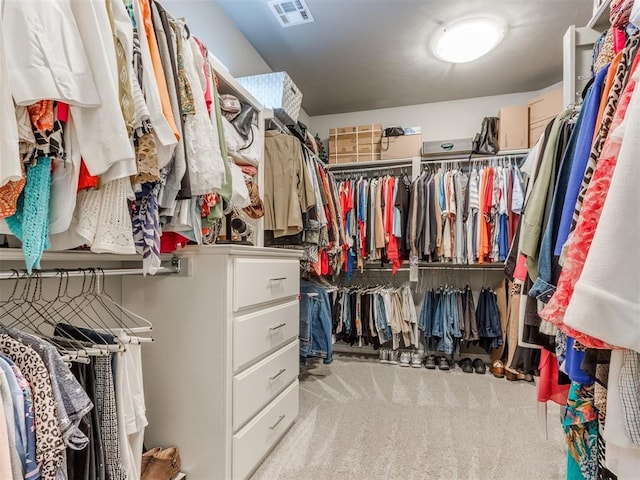 13308 NW 6th St, Yukon, OK 73099 - walk in closet featuring carpet flooring