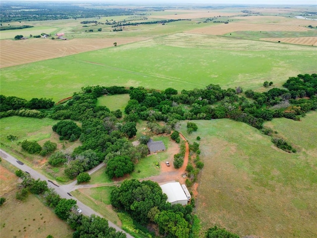 19277 E 1220th Rd, Sayre, OK 73662 - aerial overview of property's location with rural landscape and abundant farmland
