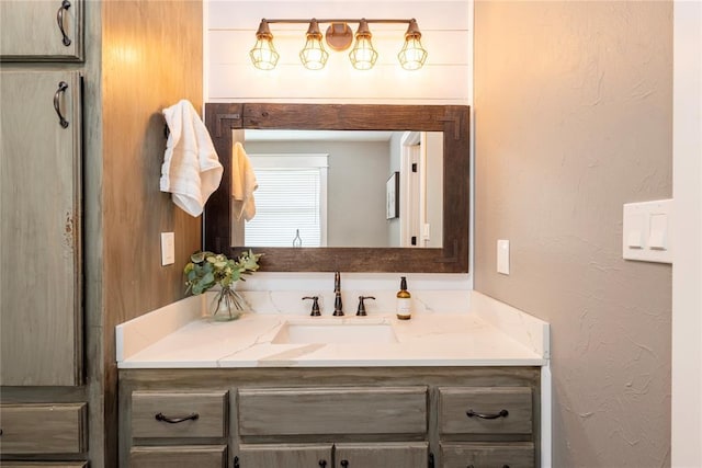 19277 E 1220th Rd, Sayre, OK 73662 - bathroom featuring vanity
