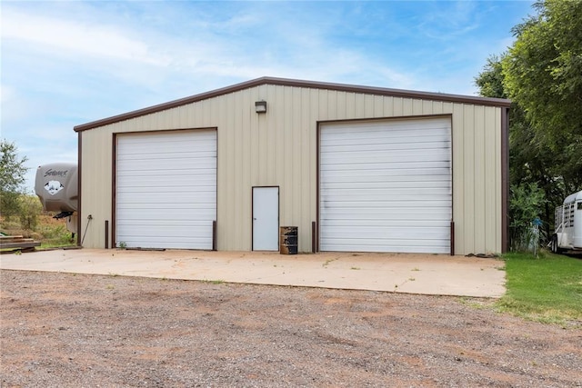 19277 E 1220th Rd, Sayre, OK 73662 - view of detached garage