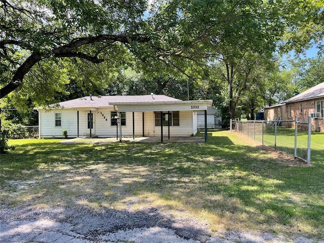 1333 Reid St, Seminole, OK 74868 - back of house
