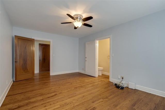 217 NW 30th St, Oklahoma City, OK 73118 - spare room with light wood finished floors and ceiling fan