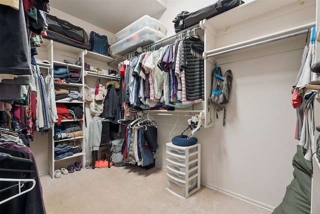 14601 Billy Dr, Edmond, OK 73034 - walk in closet with carpet floors
