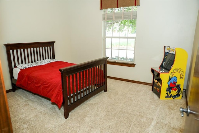 16721 Village Garden Dr, Edmond, OK 73012 - bedroom featuring carpet floors and baseboards