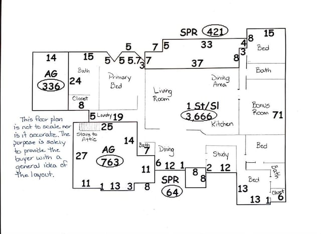 2229 Rockbridge Ct, Yukon, OK 73099 - view of room layout