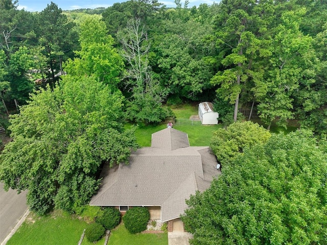 1001 Norris Ave, Broken Bow, OK 74728 - view of subject property featuring a heavily wooded area