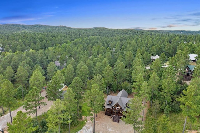 25 Paint Horse Cir, Broken Bow, OK 74728 - drone / aerial view of a heavily wooded area